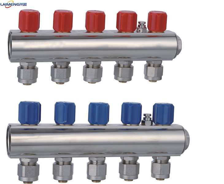 Brass Radiant Heating Manifold